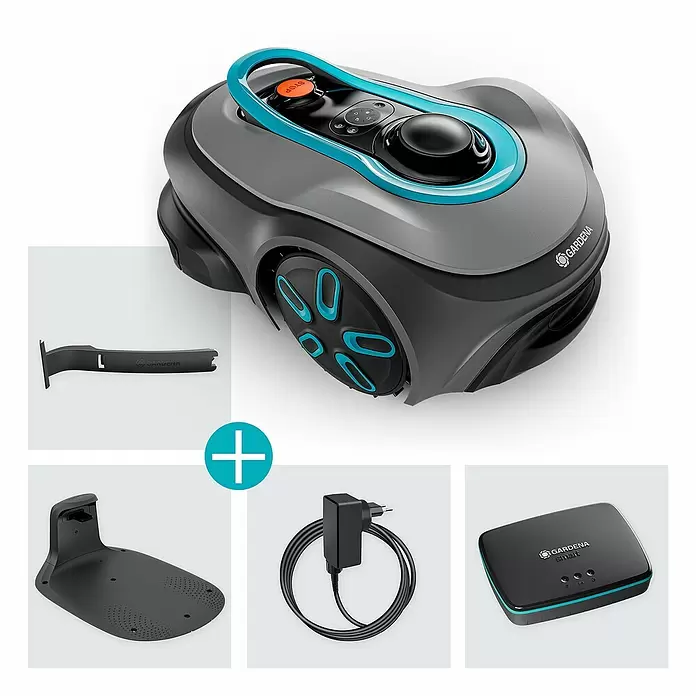 Gardena Mähroboter smart SILENO free1.200 m², Schnittbreite: 22 cm, Satellitengestützte Navigation, GPS