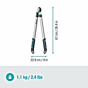 Gardena EasyCut Vrtne škare set  (680 mm, 20 mm) | BAUHAUS