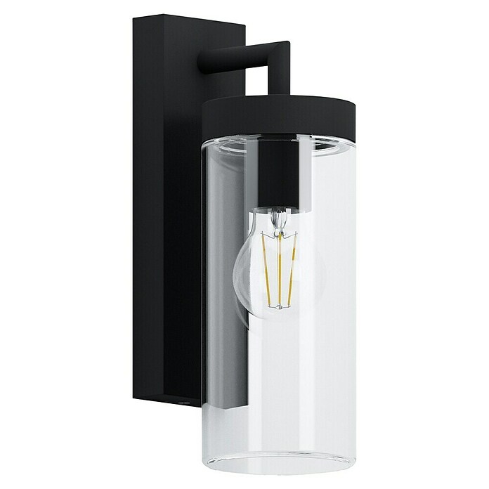 Eglo Vanjska zidna svjetiljka  (60 W, 15,5 x 11 x 34 cm, Crne boje, IP44) | BAUHAUS