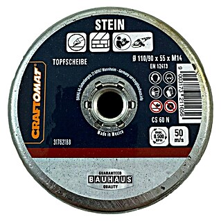 Craftomat Schleiftopf CS60N (Geeignet für: Stein, Max. Arbeitsgeschwindigkeit: 50 m/s)