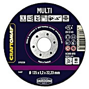 Craftomat Rezni disk AC60Q-BFB Multi  (Prikladno za: Aluminij, Promjer rezne ploče: 125 mm, 1 Kom.) | BAUHAUS