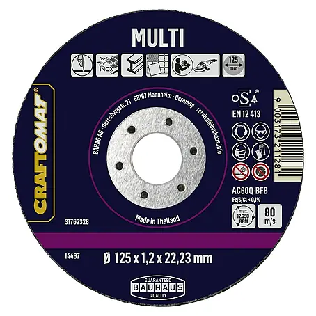Craftomat  Trennscheibe AC60Q-BFB Multi