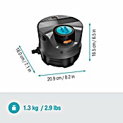 Gardena Vielflächenregner AquaPrecise solarbetrieben (Max. Regnerfläche: 320 m², Wurfweite: 2 m - 10 m) | BAUHAUS