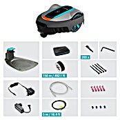 Gardena Mähroboter smart SILENO city 400 m² (400 m², Schnittbreite: 16 cm, Induktionsgestützte Navigation, Begrenzungskabel) | BAUHAUS