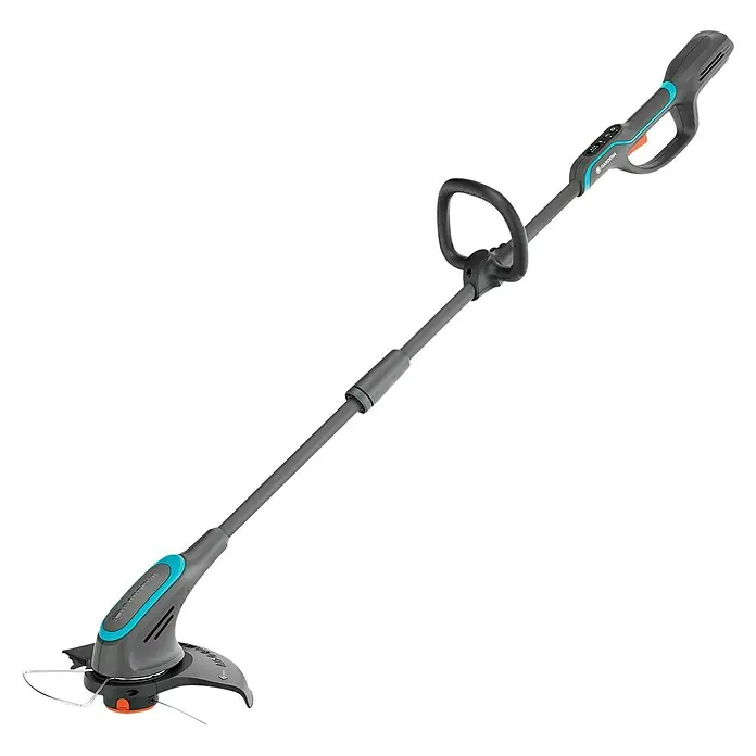 Gardena Power for All 18V Akku-Rasentrimmer PowerTrim 30/18V - 18 V, Li-Ionen, Ohne Akku, Schnittbreite Faden: 30 cm - Gardena Akku-Trimmer mit verstellbarem Griff und Schneidsystem für präzise Rasenkanten, ideal für kleine Gärten.