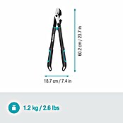 Gardena EnergyCut Škarje za veje Pro S  (Maksimalna debelina vej: 50 mm) | 7245 - Astscheren/Astsägen | IADA - Gartenhandgeräte | IAD - Gartenhandgeräte | IA - Gartenhartware | I - Stadtgarten | BAUHAUS