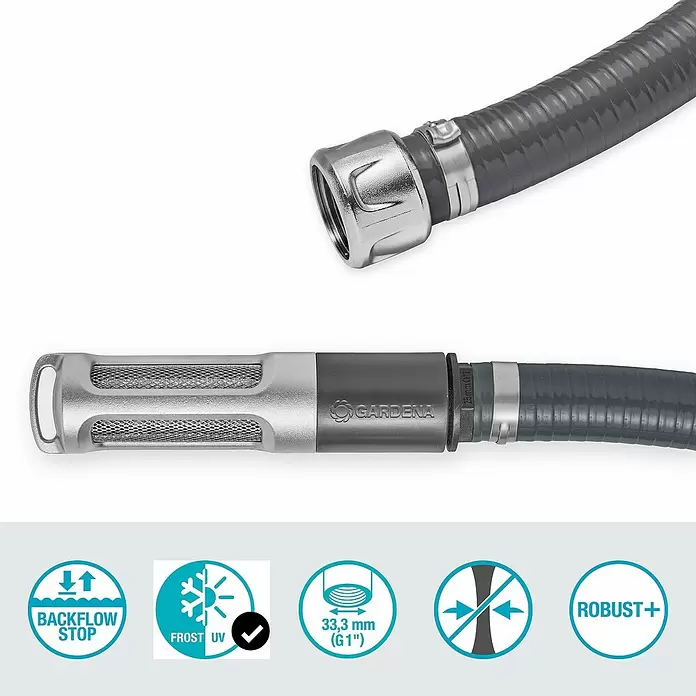 Gardena Sauggarnitur 25 mm 1" 4 mDurchmesser: 25 mm, Länge: 4 m