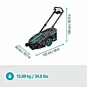 Gardena Power for All 18V Cortacésped de batería PowerMax Duo 46/36V (18 V, Sin batería, Ancho de corte: 46 cm) | BAUHAUS