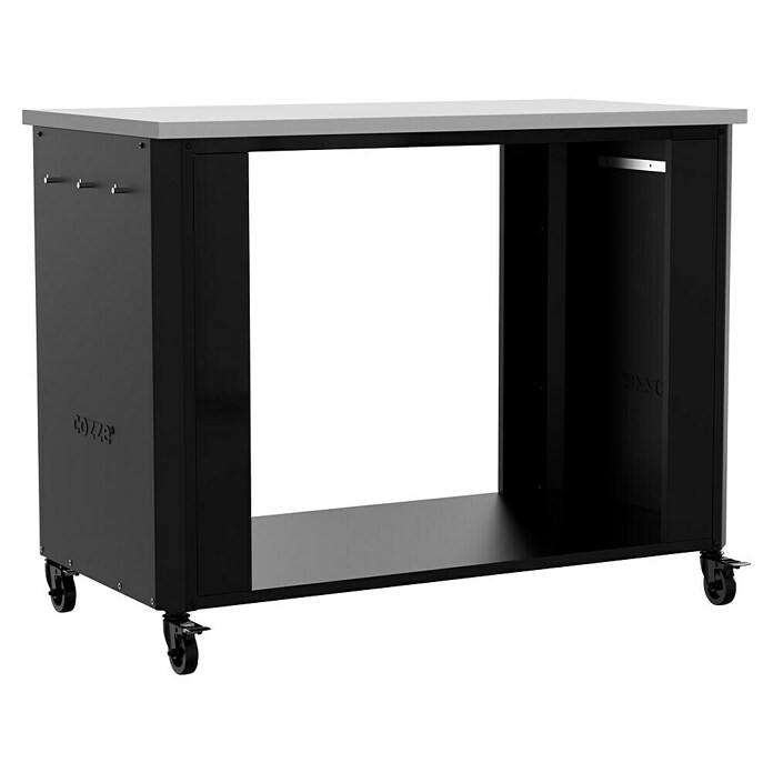 Cozze Outdoorküchen-Modul (Schwarz/Silber, B x T x H: 119 x 60 x 90 cm) | BAUHAUS
