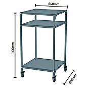 Cozze Grilltisch (B x T x H: 60 x 60 x 110 cm, Stahl) | BAUHAUS