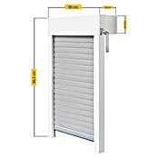 Schellenberg Rollladen-Komplett-Set MINI (Aufsatz, 90 x 50 cm) | BAUHAUS