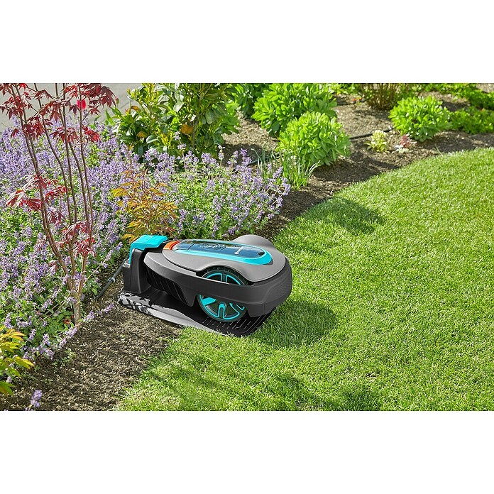 Gardena Mähroboter smart SILENO city 400 m² (400 m², Schnittbreite: 16 cm, Induktionsgestützte Navigation, Begrenzungskabel) | BAUHAUS