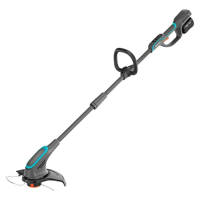 Gardena Power for All 18V Recortabordes de batería PowerTrim 30/18V (18 V, 4 Ah, Iones de litio, 1 batería, Ancho de corte hilo: 30 cm) | BAUHAUS