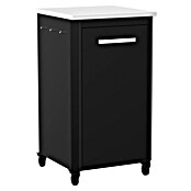 Cozze Grillküchen-Sideboard hoch (Schwarz/Silber) | BAUHAUS