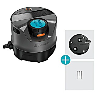 Gardena Vielflächenregner AquaPrecise solarbetrieben (Max. Regnerfläche: 320 m², Wurfweite: 2 m - 10 m)