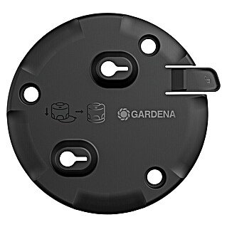 Gardena Montageplatte oberirdisch (Passend für: Gardena Bewässerungssystem AquaPrecise)