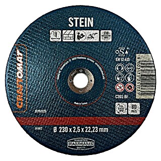 Craftomat Doorslijpschijf C24R-BF (Geschikt voor: Steen, Schijfdiameter: 230 mm, 5 st.)