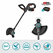 Gardena Power for All 18V Recortabordes de batería EasyTrim 25/18V (18 V, 2 Ah, Iones de litio, 1 batería, Ancho de corte hilo: 25 cm) | BAUHAUS