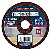 Craftomat Fiberscheiben (Durchmesser: 115 mm, Körnung: 40, 5 Stk.) | BAUHAUS