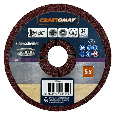 Craftomat  Fiberscheiben