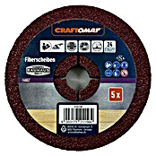 Craftomat Fiberschijven (Diameter: 125 mm, Korreling: 24, 5 st.) | BAUHAUS