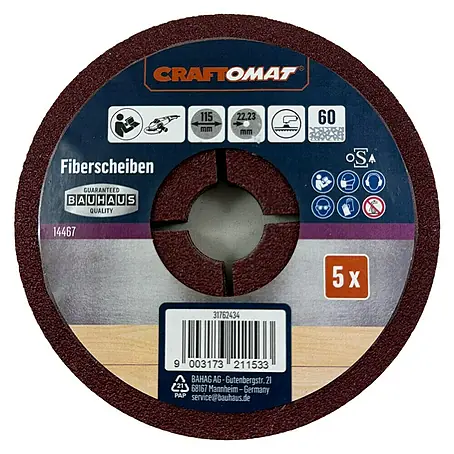 Craftomat  Fiberscheiben