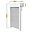 Schellenberg Rollladen-Komplett-Set MINI (Aufsatz, 90 x 90 cm) | BAUHAUS