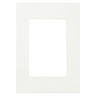 Nielsen Passepartout MSK Natur (Weiß, 50 x 70 cm, Bildformat: 30 x 45 cm)