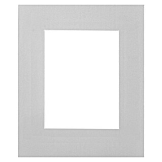 Nielsen Passepartout White Core (Wachsgrau, Bildformat: 30 x 40 cm, L x B: 50 x 60 cm)