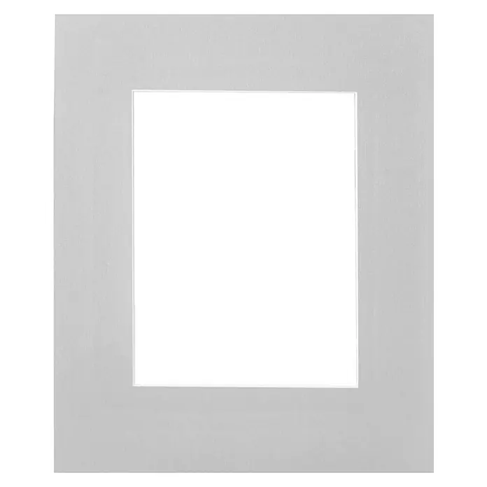 Nielsen Passepartout White Core - Wachsgrau, Bildformat: 30 x 40 cm, L x B: 50 x 60 cm - Graue Passepartout-Umrandung für ein Foto oder Kunstwerk. Die Passepartout-Umrandung verleiht dem Bild einen sauberen und professionellen Look.