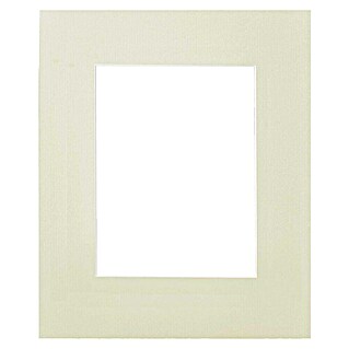 Nielsen Passepartout White Core (Dunkelweiß, Bildformat: 30 x 40 cm, L x B: 50 x 60 cm)