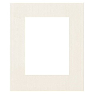 Nielsen Passepartout MSK Natur (Creme, 50 x 60 cm, Bildformat: 30 x 40 cm)