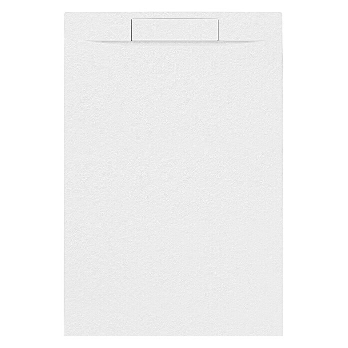 Allibert Douchevloer Luna (Beton, l x b: 120 x 80 cm, Wit) | BAUHAUS