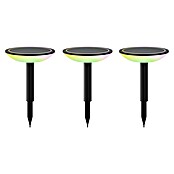 Calex Led-padverlichting voor buiten - Set van 3 (Hoogte: 23,4 cm, Lichtkleur: RGB) | BAUHAUS