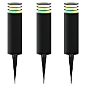 Calex Led-padverlichting voor buiten - Set van 3 (Hoogte: 41 cm, Lichtkleur: RGB) | BAUHAUS
