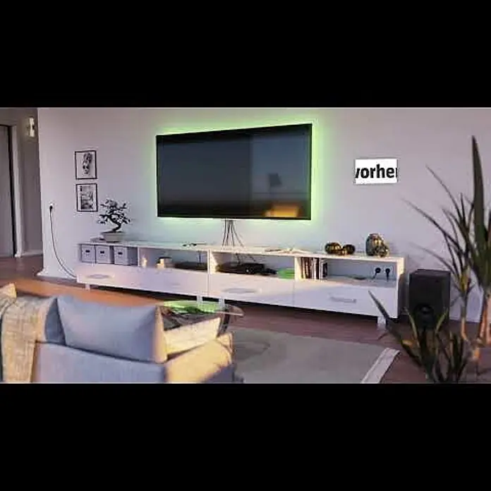 OBO Kabelkanal - 2 m x 15 mm x 15 mm, Reinweiß - Kabelkanal (Schrauben) Montagevideo