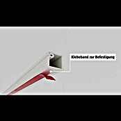 Mini-Kabelkanal (2 m x 15 mm x 10 mm, Weiß, Mit Schaumklebeband 6mm) | BAUHAUS