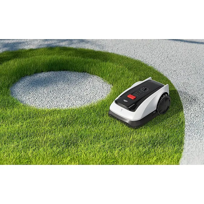 Ecovacs Mähroboter O800 RTK800 m², Schnittbreite: 22 cm, Satellitengestützte Navigation, RTK - Ein Rasenmähroboter der neuen Generation, der mit Präzision und Effizienz für einen perfekt gepflegten Rasen sorgt.