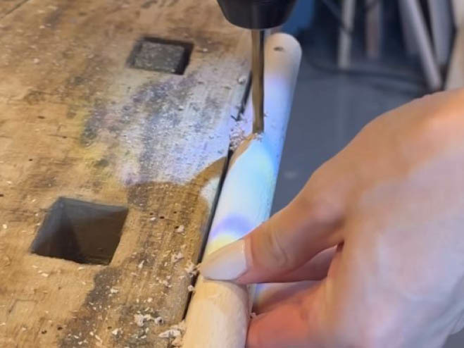 DIY Fotowand Schritt 1