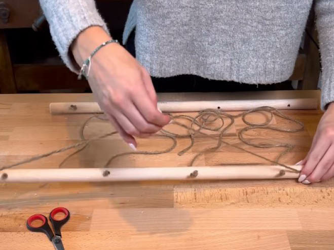 DIY Fotowand Schritt 2