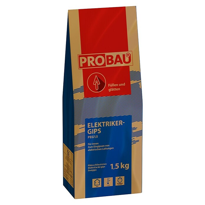 Probau Elektrikergips (1,5 kg) | BAUHAUS