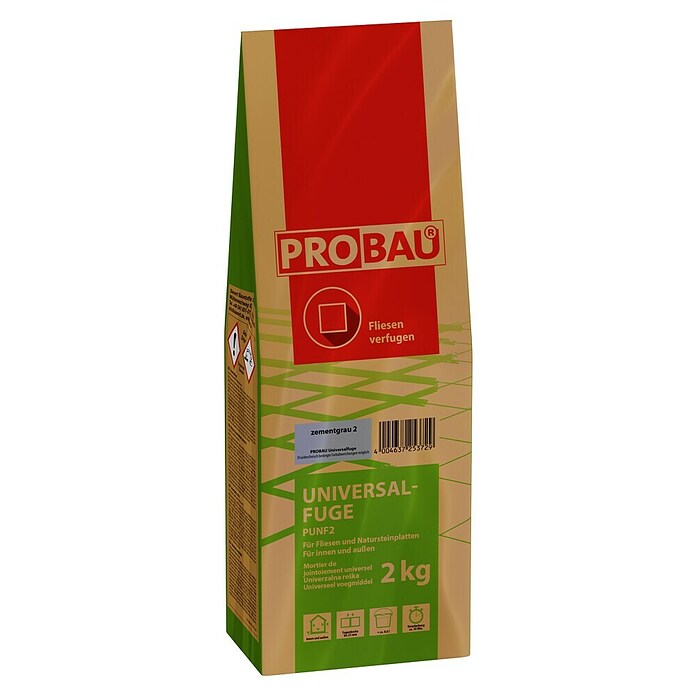 Probau Universele voeg (Cementgrijs, 2 kg) | BAUHAUS