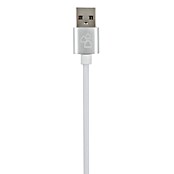 BAUHAUS Cable USB (Blanco, 1 m, Clavija USB A, clavija Lightning) | BAUHAUS