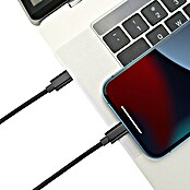 BAUHAUS Napajalni kabel USB  (3 m, Vtič USB C, Črna) | 3377 - Telefonzubehör | CBIC - Telefon | CBI - Audio/Video/Antenne/Sat | CB - Elektroinstallation | C - Elektro | BAUHAUS