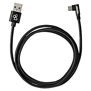 BAUHAUS USB-oplaadkabel (1 m, USB A-stekker, USB C-stekker)