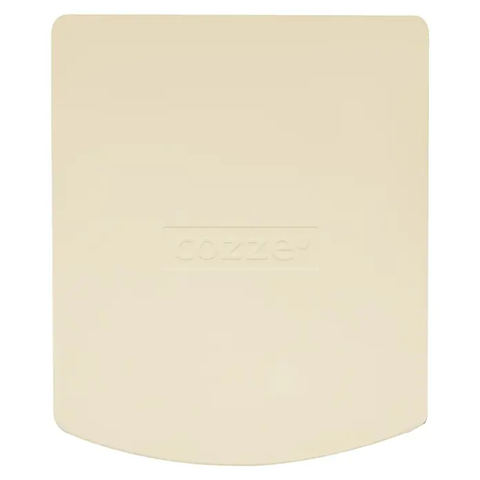 Cozze Pizzastein - L x B: 34,5 x 34,5 cm, Passend für: Cozze Pizzaofen 13" Classic - Elfenbeinfarbene Pizzaschaufel von Cozze für einfaches Handling und professionelles Backen zu Hause. Das perfekte Zubehör für jeden Pizzaliebhaber.