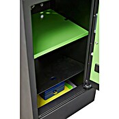 Arregui Kuro Caja fuerte (L x An x Al: 36 x 35 x 62 cm, Negro/Verde, 71 l) | BAUHAUS