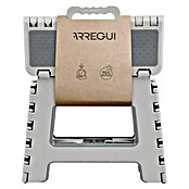 Arregui Taburete plegable (L x An x Al: 22 x 29 x 27 cm, Carga soportada: 150 kg, Plástico, Gris claro) | BAUHAUS