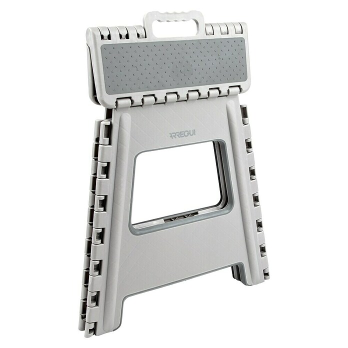 Arregui Taburete plegable (L x An x Al: 22 x 29 x 39 cm, Carga soportada: 150 kg, Plástico, Gris) | BAUHAUS