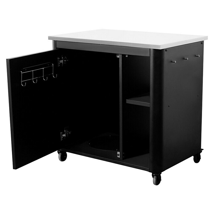 Cozze Outdoorküchen-Modul (Schwarz, B x T x H: 93,5 x 67 x 90 cm) | BAUHAUS